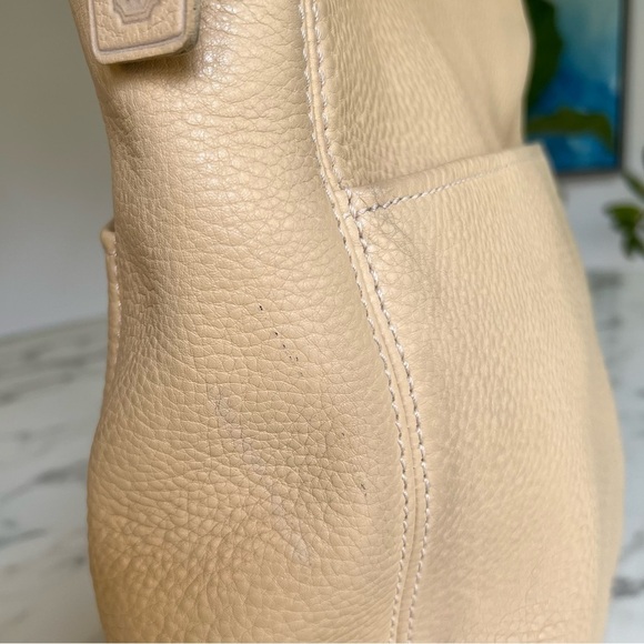 Coach Vintage Sonoma Pocket Shopper Natural Grain Leather Tote Bag Wheat 4920 - Picture 5 of 16